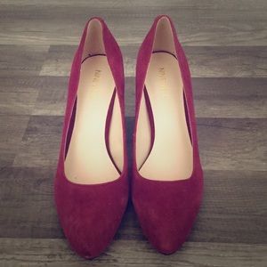 Nine West magenta heels